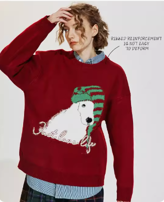 Fair Isle New Year's sweater
