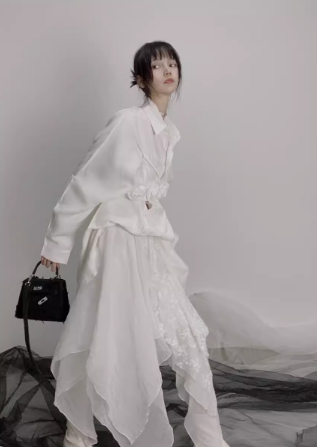 White shirt design shirt dress