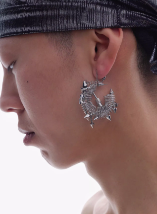 Time travel earrings
