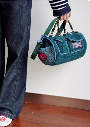 Plush Boston bag
