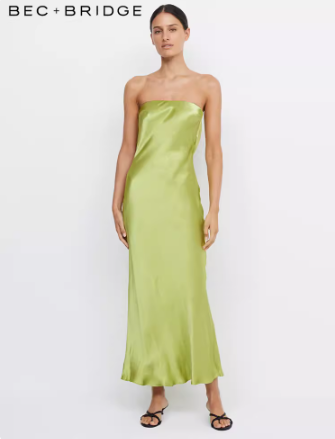 Strapless dress