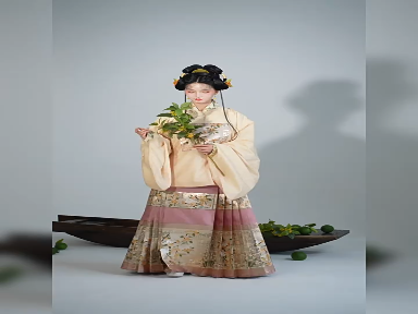 Round-necked Rabbit-patched Garment with Cross-collar Shirt and Horse-faced Skirt, fine-made Autumn and Winter Daily Hanfu.
#Chinese Hanfu
#Horse faced skirt
#Original Hanfu
#Latest model
#Early Spring Style
#Spring and Summer
#Ancient Style Hanfu