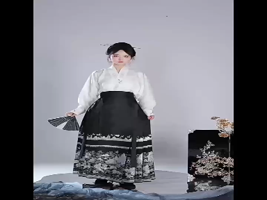 Original Luodian New Chinese-style Horse-faced Skirt Set with Airplane Sleeves, Daily Commute Fine-made Women's Clothing.#Chinese Hanfu
#Horse faced skirt
#Original Hanfu
#Latest model
#Early Spring Style
#Spring and Summer
#Ancient Style Hanfu