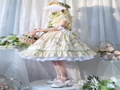 lolita Original Valley Lily OP Elegant Lily of the Valley skirt Lolita 2 group