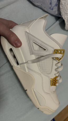 Jordan 4 Metallic gold GX