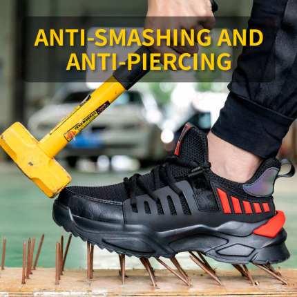 anti-impact steel head shoes