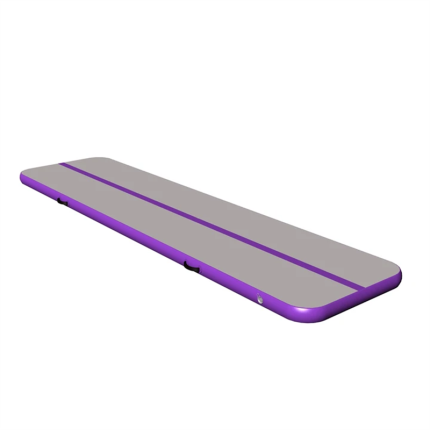 purple gymnastics track high intensity