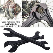 2Pcs MTB Bicycle Cycling Repair Hub Spanner Foot Pedals Wrench Bike Accessories Spanner Bicycle Repair Tool Kit Mountain Bike