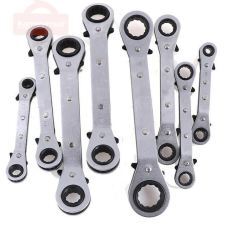 Metric Offset Torque Wrench Set Double Ratchet Wrench Spanner Tool Niversa Double End Wrench Offset Ring Spanner 6-21mm