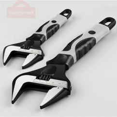 Adjustable Wrench Stainless Steel Universal Spanner Mini Nut Key Bathroom Wrench High Quality Plumbing Repair Tool