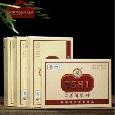 Pu'er Tea Chinese Yunnan Old Ripe pu'er 250g China Tea Health Care Pu'er Tea Brick For Weight Lose Tea