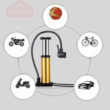 Bicycle Accessories Mini Pump Foot Pump Mini Portable High Pressure Floor Inflator Tire Air Pump For Electric Bicycle Motorcycle