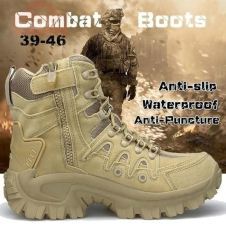 Men Military Tactical Combat Army Boots Breathable Sand Shoes Desert Anti-Slip