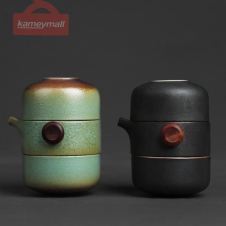TANGPIN japanese ceramic teapot gaiwan teacups handmade portable travel office tea set