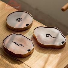 TANGPIN natural bamboo tea trays tea table handmade pot holder tea platters kung fu tea accessories
