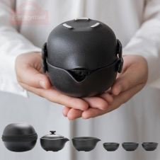 TANGPIN ceramic teapot gaiwan teacups a tea sets portable travel tea set with travel bag