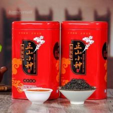 250g Chinese Oolong Tea 5A Wuyishan Red Tea Longan Lapsang Souchong Black Tea Longan and Smoked Flavor China Tea For Gift Pack (200g Gift Pack Tea)