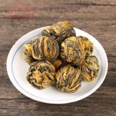 The Oldest pu'er Tea Chinese Yunnan Jasmine Dragon Ball Raw Handmade Golden Bud Tea Green Food for Health Care Weight Lose