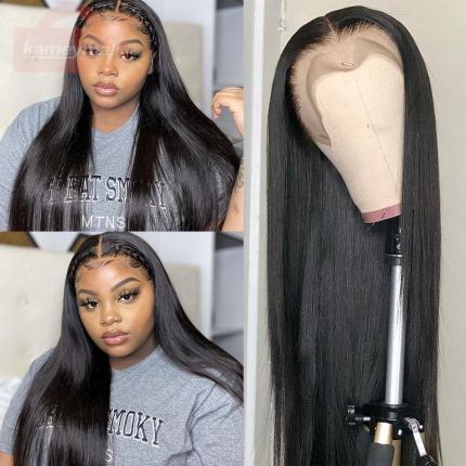 best quality wigs for women-natural black straight wigs sale-breathable middle parting flowing wigs-the detail chart of hair wigs waist long wigs human hair-silky cheap lace comfortable wigs 