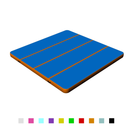 top blue surface floor