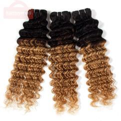 3 Bundles Hair Wig For Women Brazilian Deep Wave Cheap Quality Hair Trendy